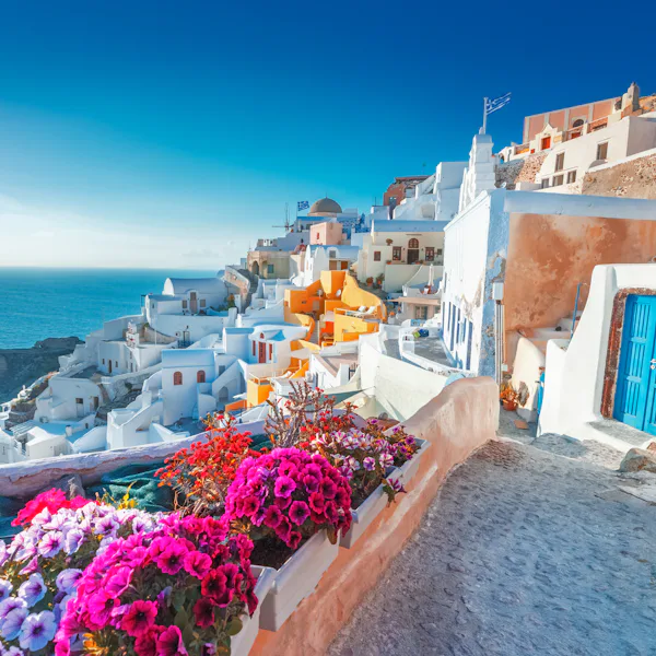 Santorini-Lugar famoso de Grecia