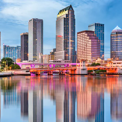 Skyline Tampa Florida Estados Unidos