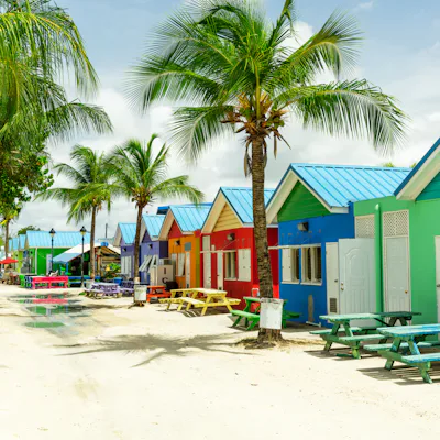 Vista de playa en Barbados