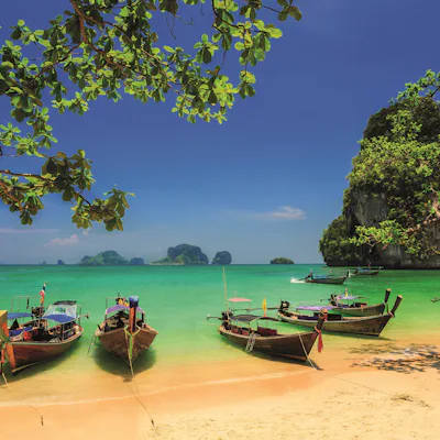 Vista playa de Tailandia