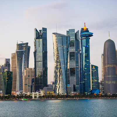 Vista de Doha, Qatar